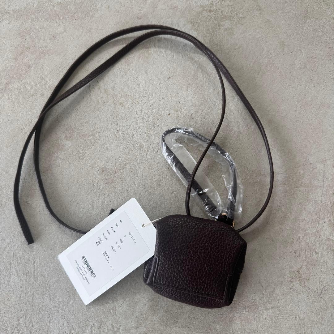 【完売品!】anuke アンヌーク ウエストポーチ ブラウン