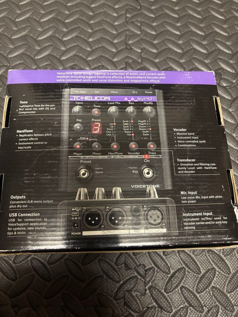 美品TC-HELICON Voicetone Synth ボーカルエフェクター