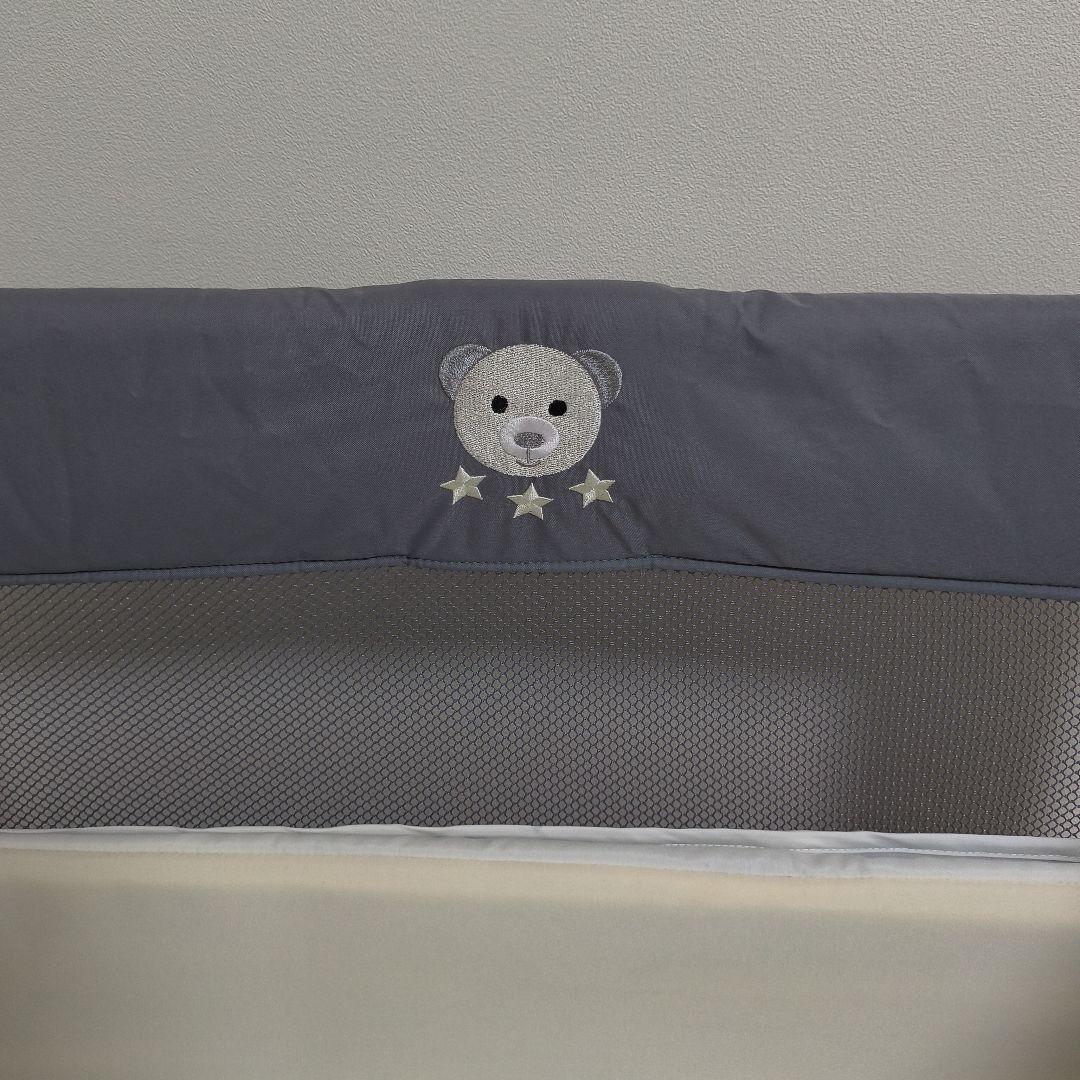 Aprica（アップリカ）ベビーベッドココネルエアーAB グレーベアー