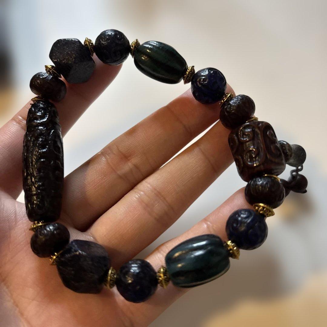 これはすっごいパワー！浄化されまくり！チベットマニ車天珠！めのう！すごすぎ！