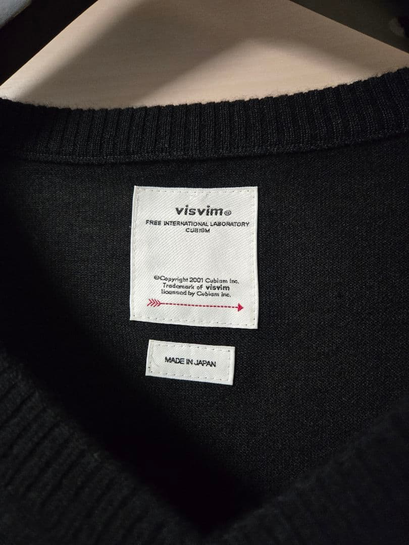 visvim Vネック ニットセーター カシミヤ