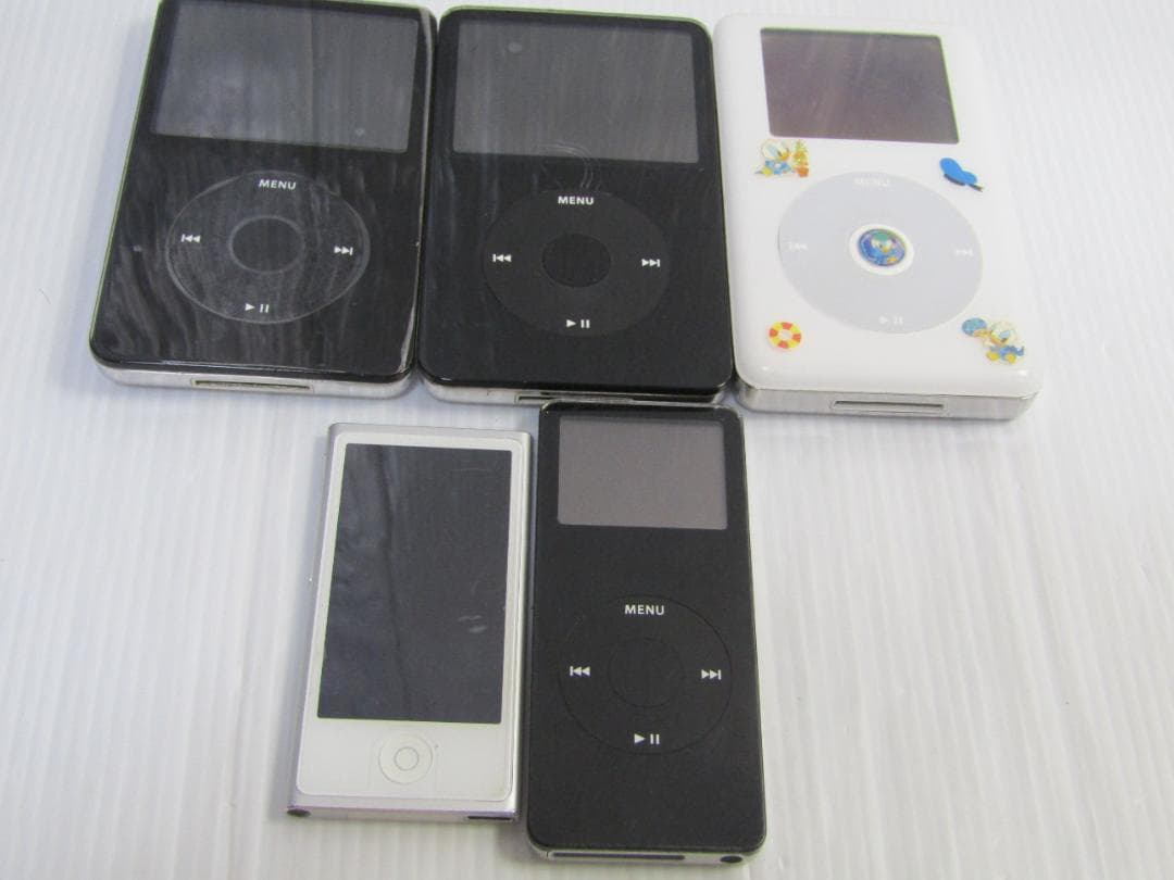 K0703 iPod Classic (5セット) ジャンク