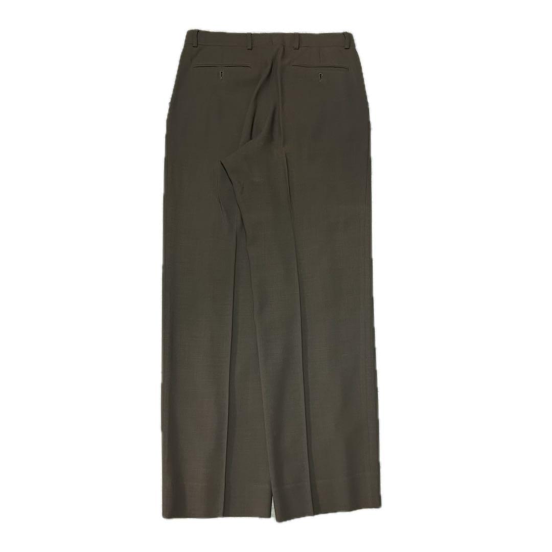 90s イタリア製 EMPORIO ARMANI ワイド スラックス ノータック