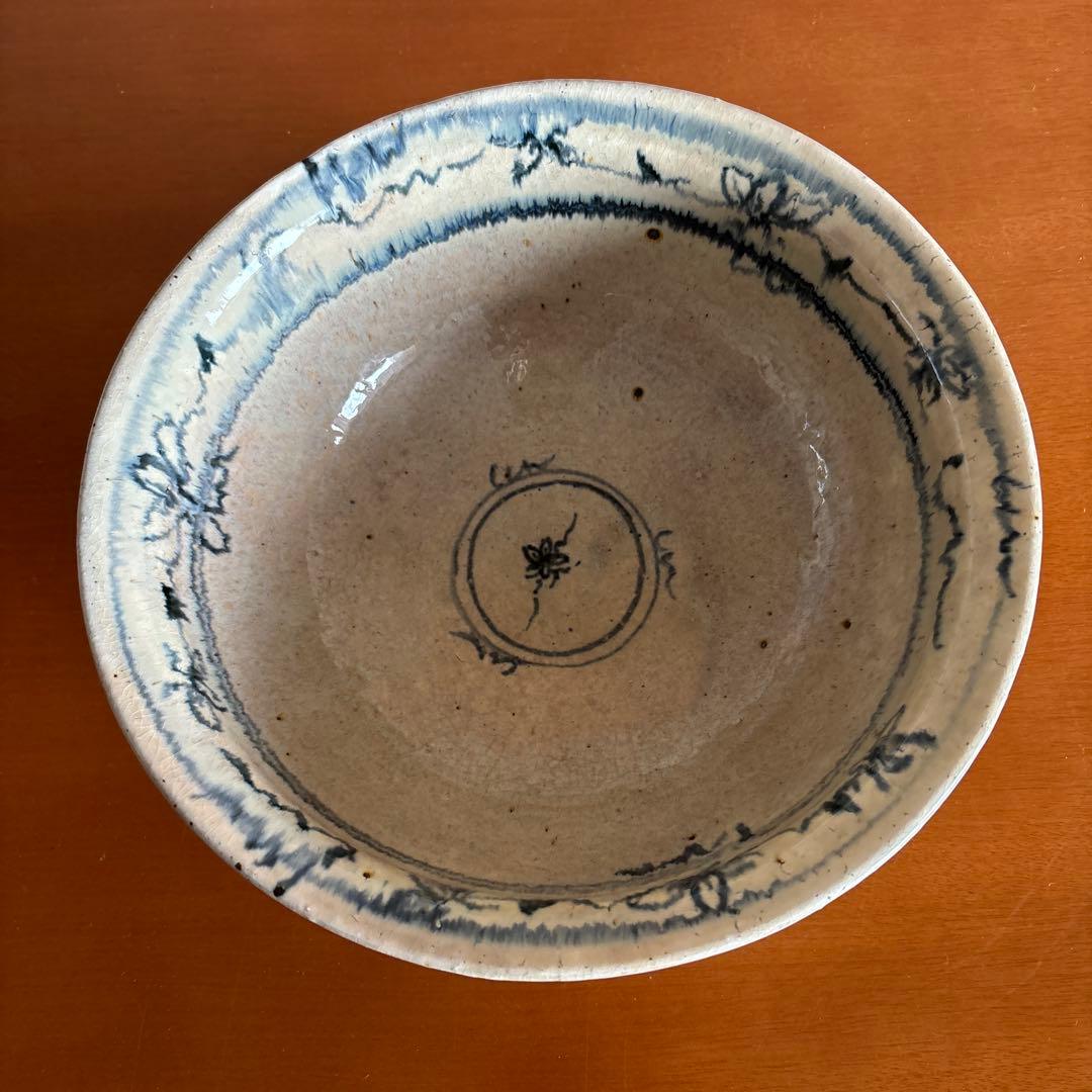 藤田佳三氏作 安南染付け鉢