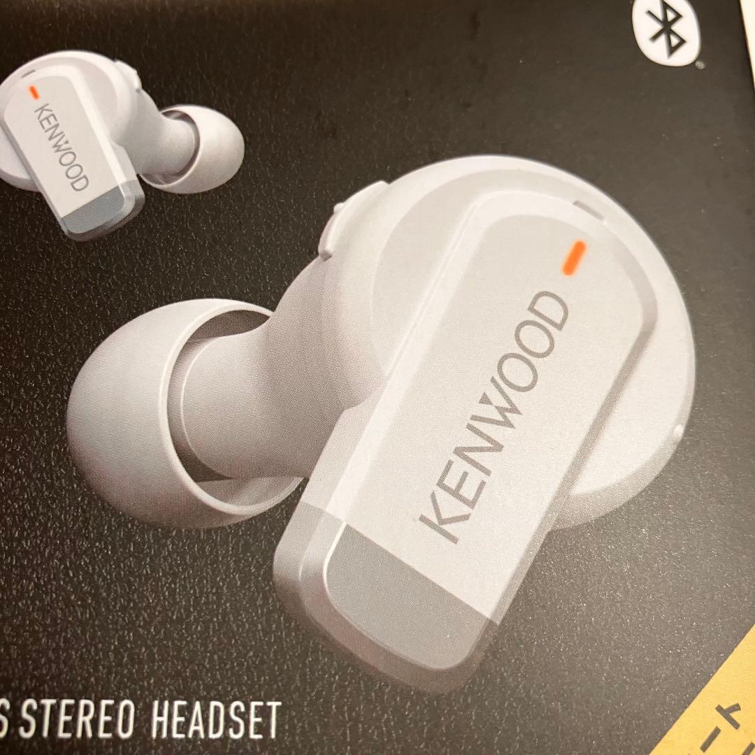 ワイヤレスイヤホン ケンウッド KENWOOD KH-BIZ70T ホワイト