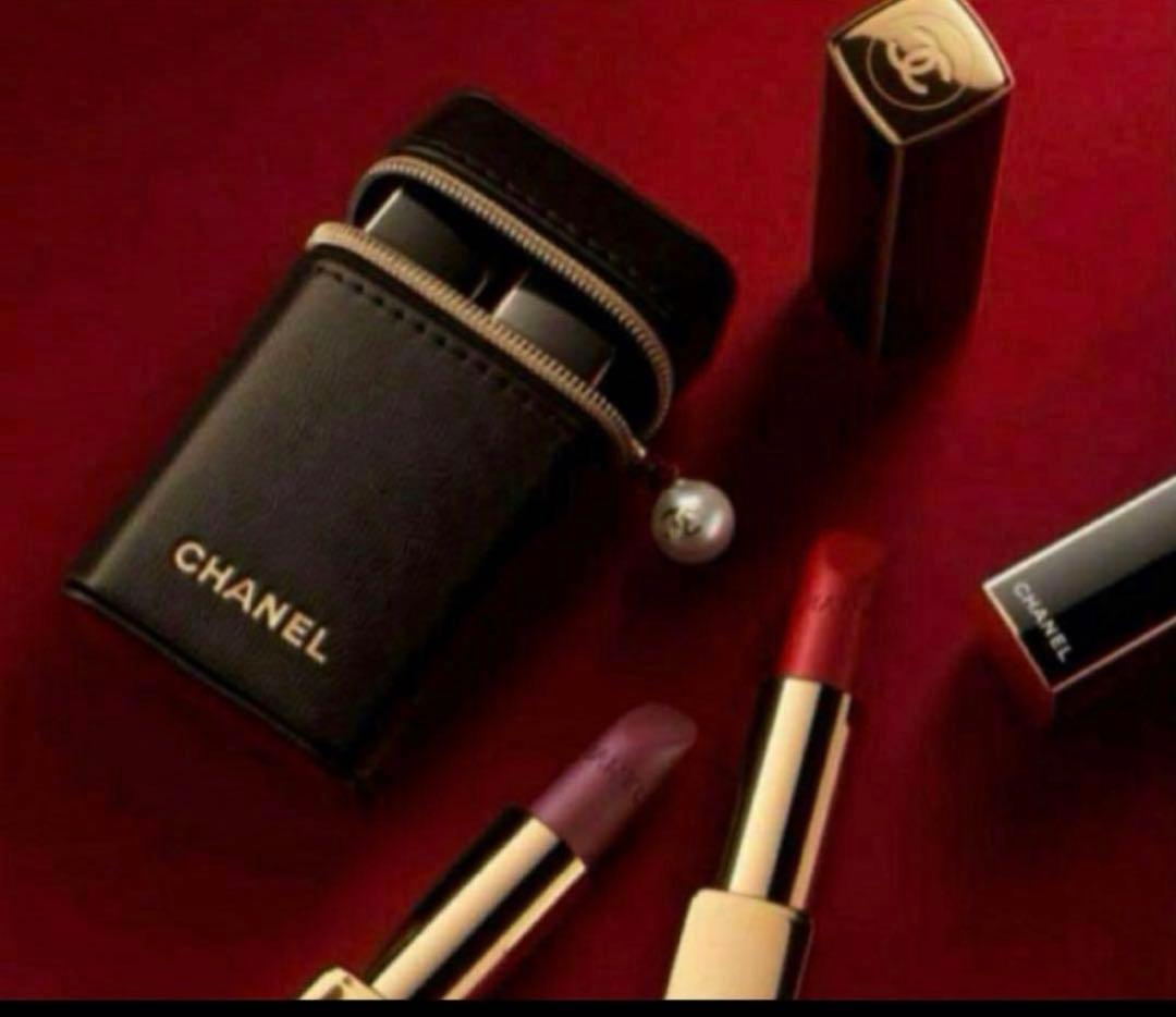 新品シャネル ルージュ アリュール ヴェルヴェット レ ペルル セットオブ2