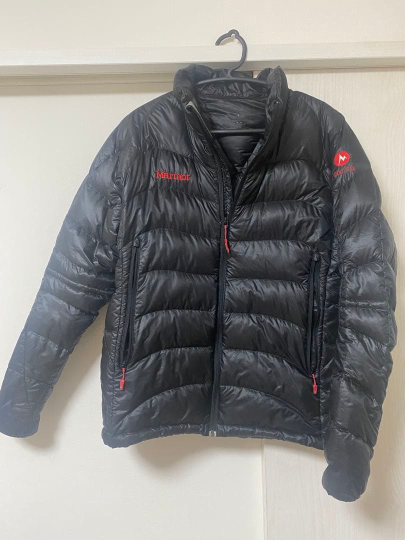 Marmot 900フィルパワーダウンジャケット Mサイズ　ブラック