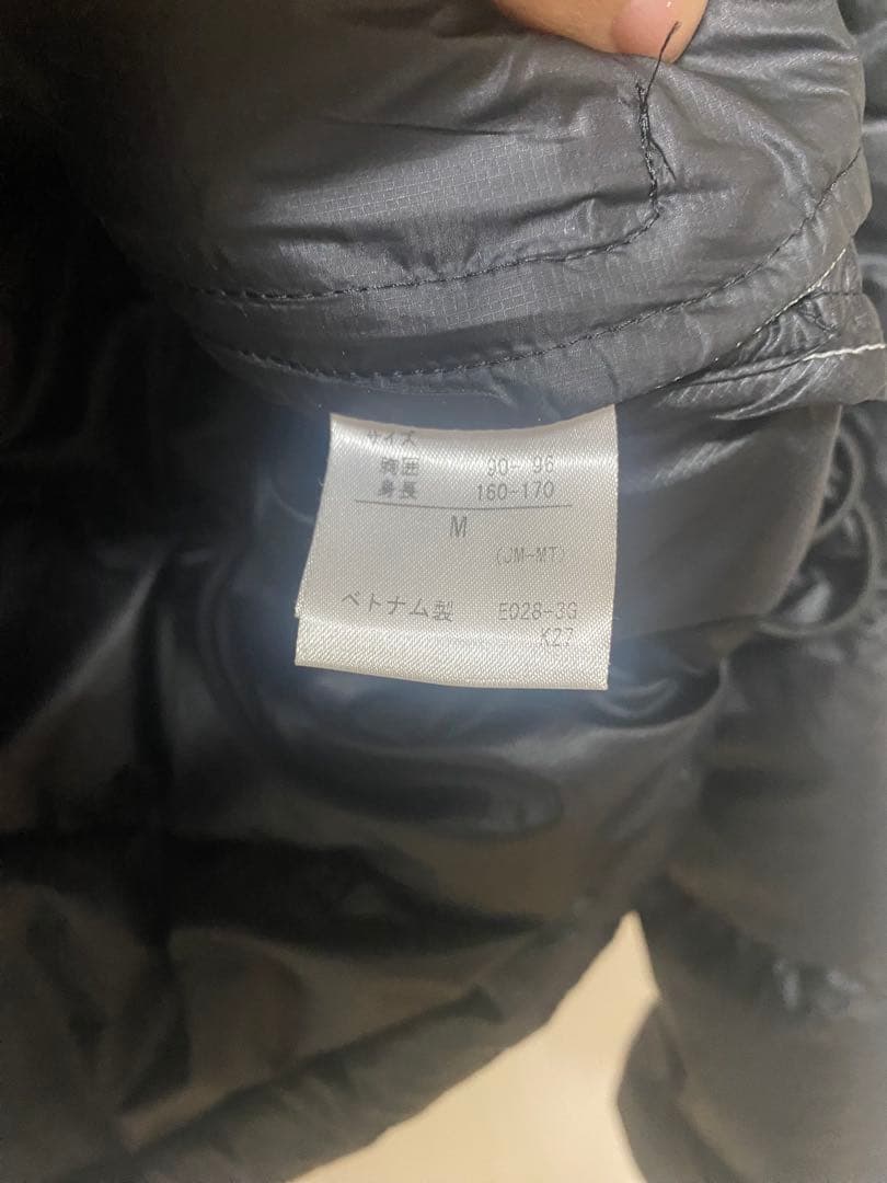 Marmot 900フィルパワーダウンジャケット Mサイズ　ブラック