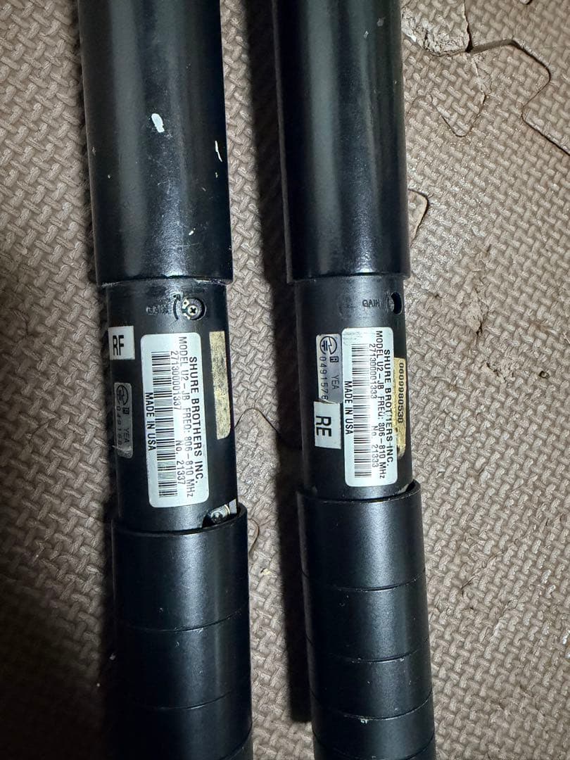 Shure u4d/sm58、動作確認済み。良い品。