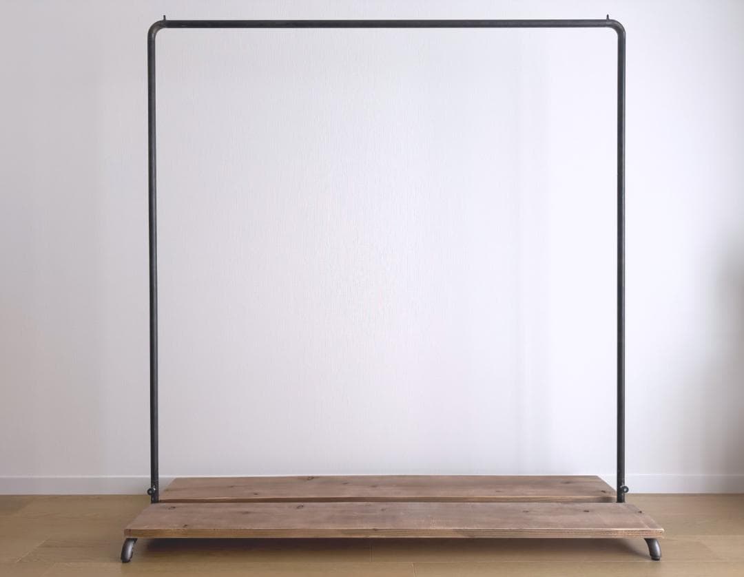 W STANDARD/HR06-140 インダストリアル アイアンハンガーラック