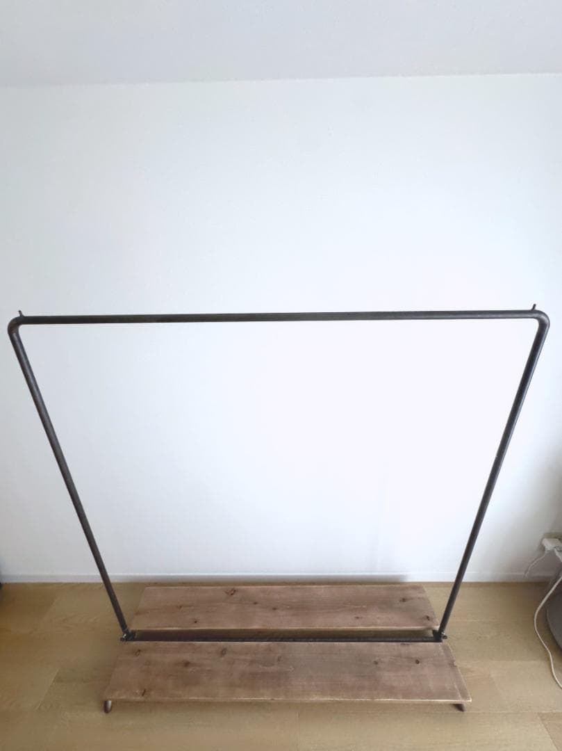 W STANDARD/HR06-140 インダストリアル アイアンハンガーラック