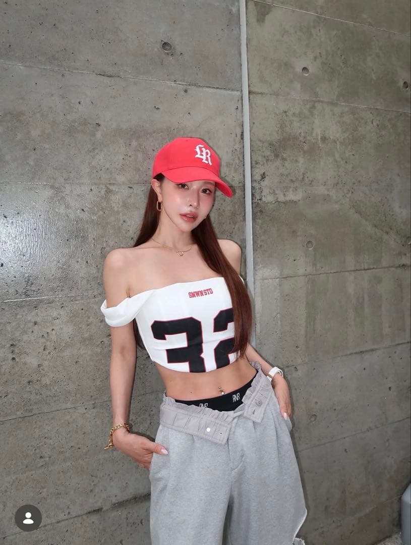 【新品タグ付き】インナーパンツ付きANR2WAY SLITSWEATPANTS