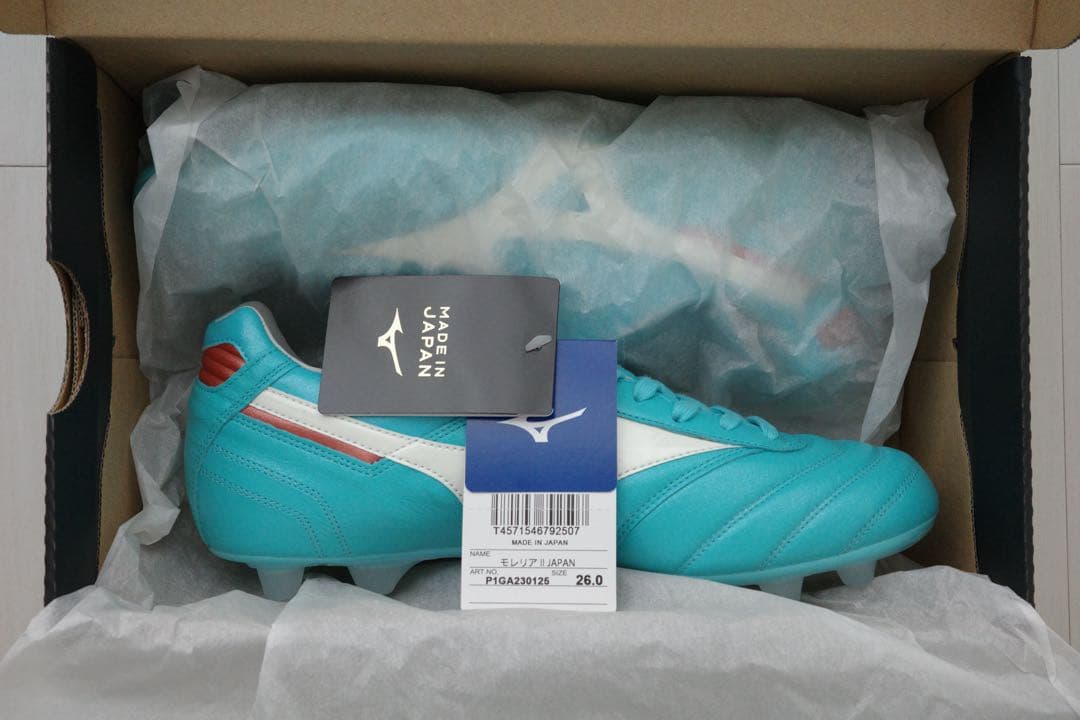 永*田様 ミズノ モレリア 2 Japan 26.0cm