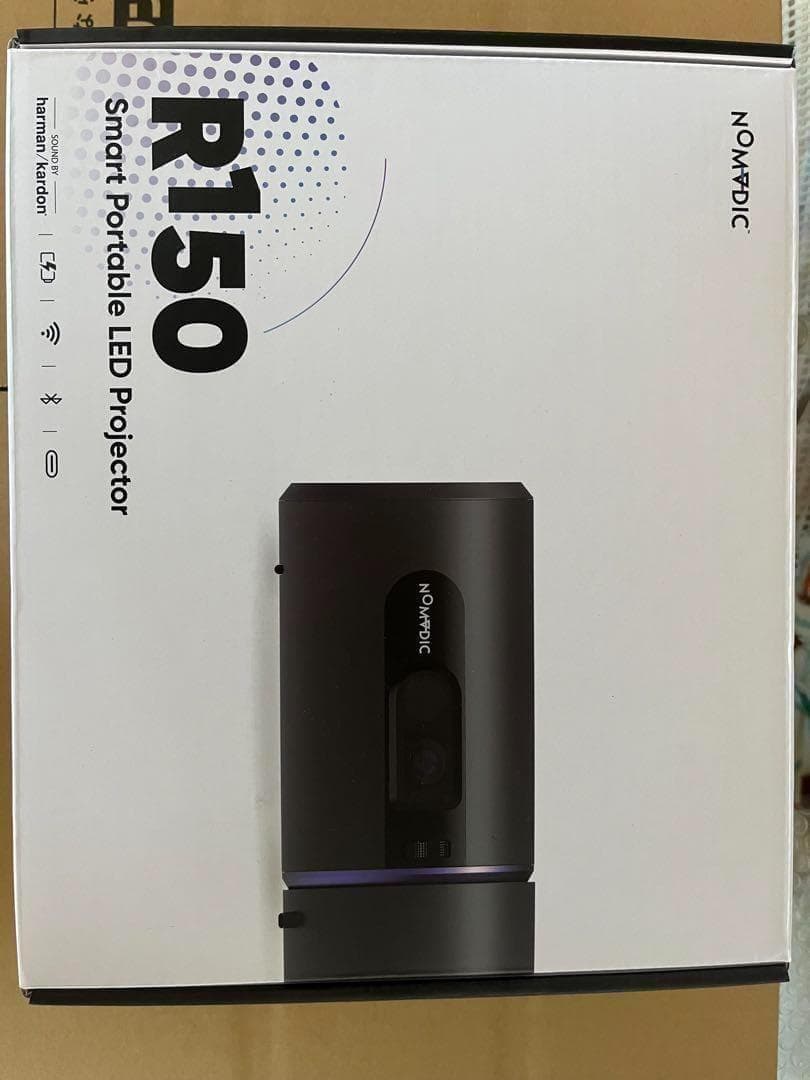 新品未開封　NOMVDIC ポータブルLEDプロジェクター　R150