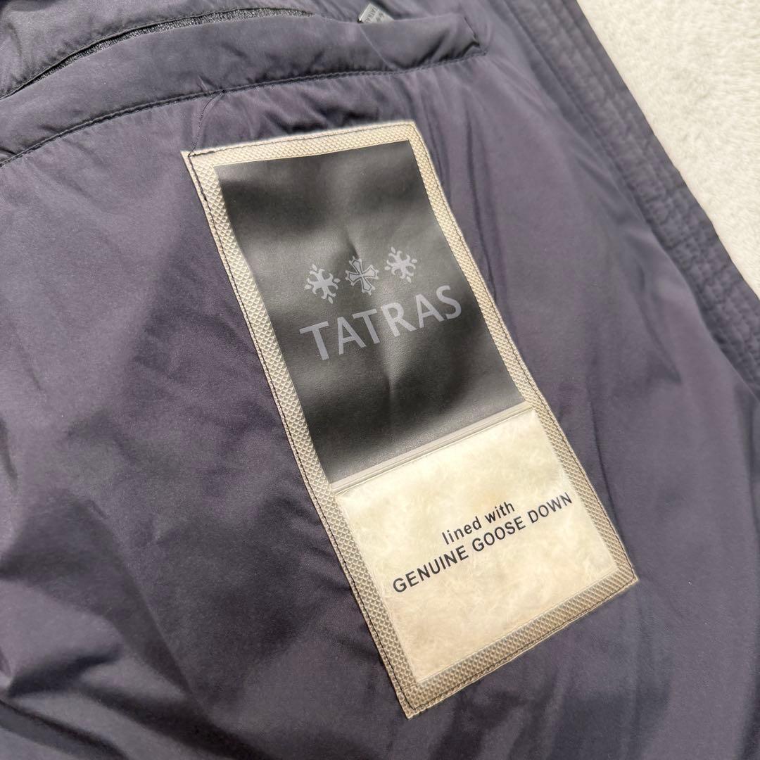 タトラス　MTA19A4570 ネイビー　切替　ダウンジャケット　3サイズ