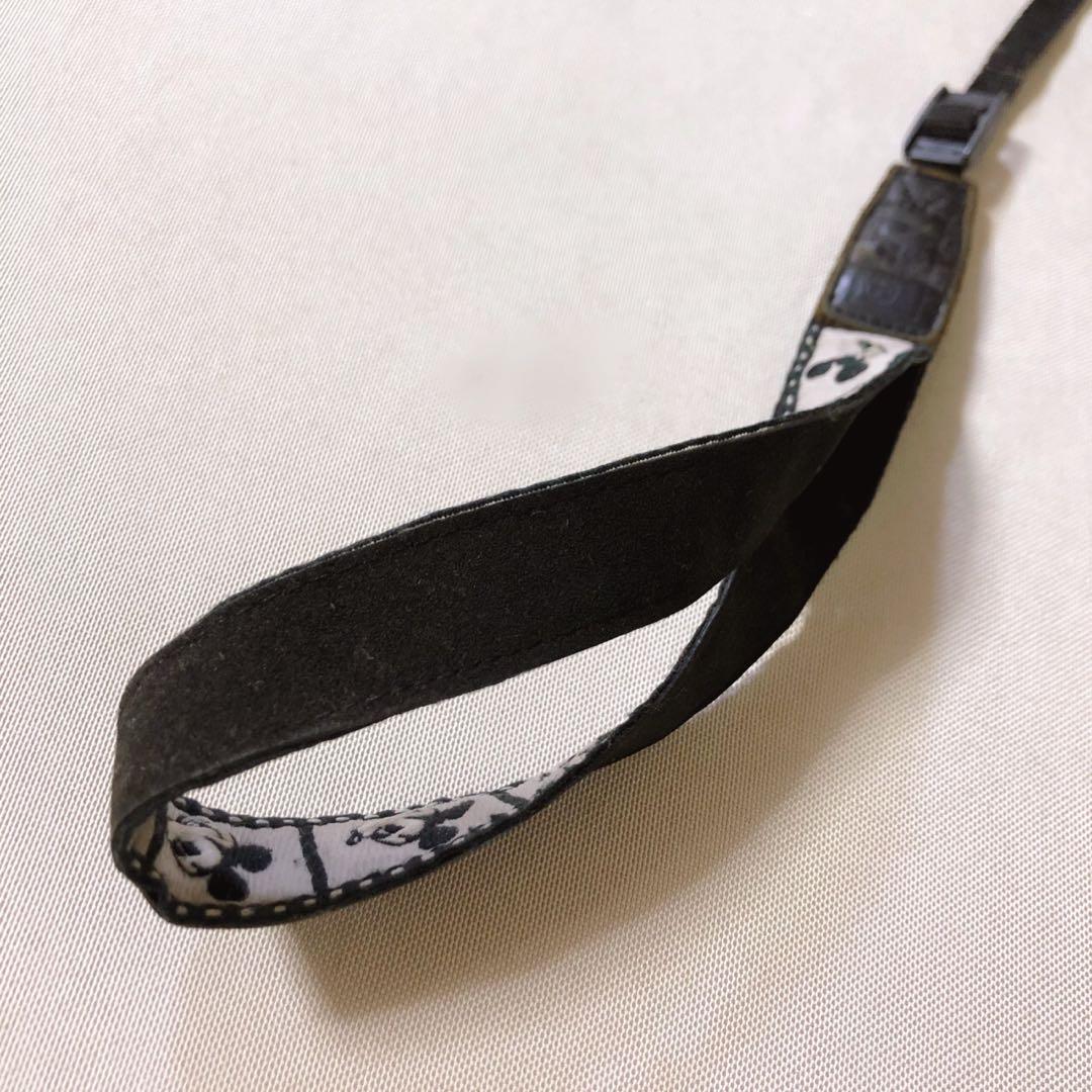 【約40年前】カメラのストラップ【ミッキー】