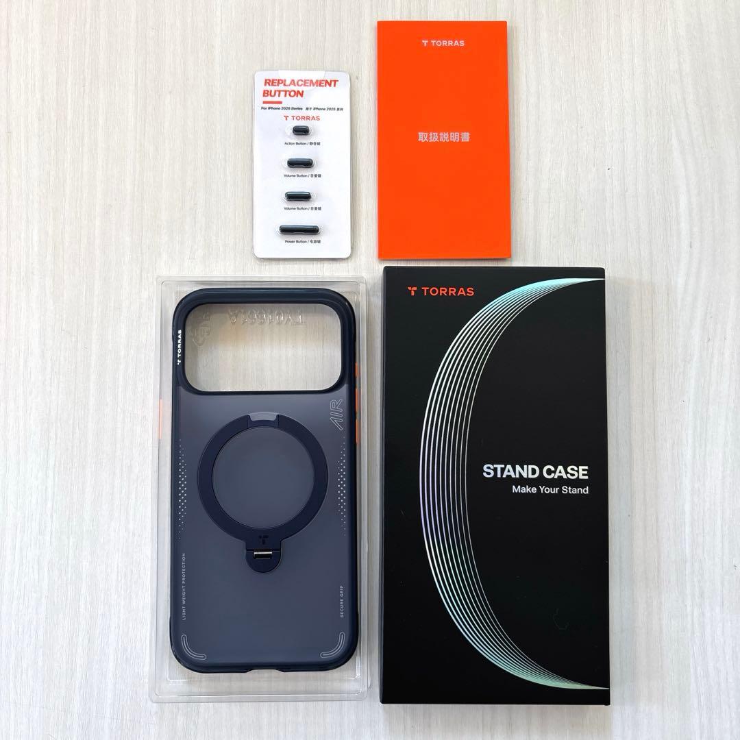 TORRAS iPhone 17 ProMaxケース Ostand Q3 Air