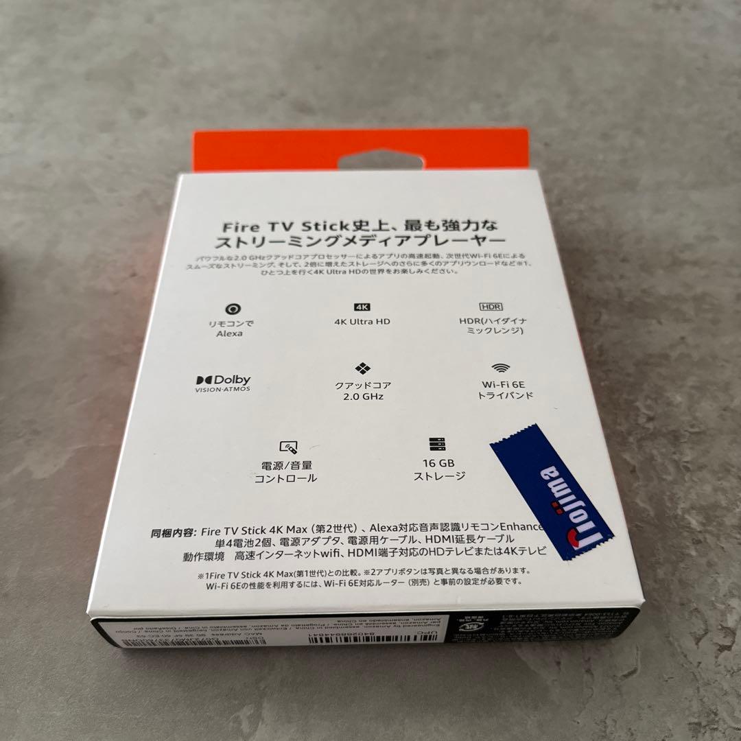 Fire TV stick 4k MAX 美品