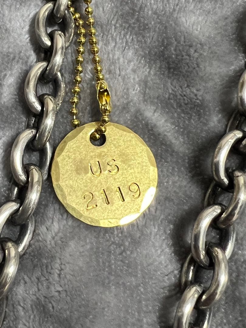 US 三軒茶屋　Oval Link Wallet Chain