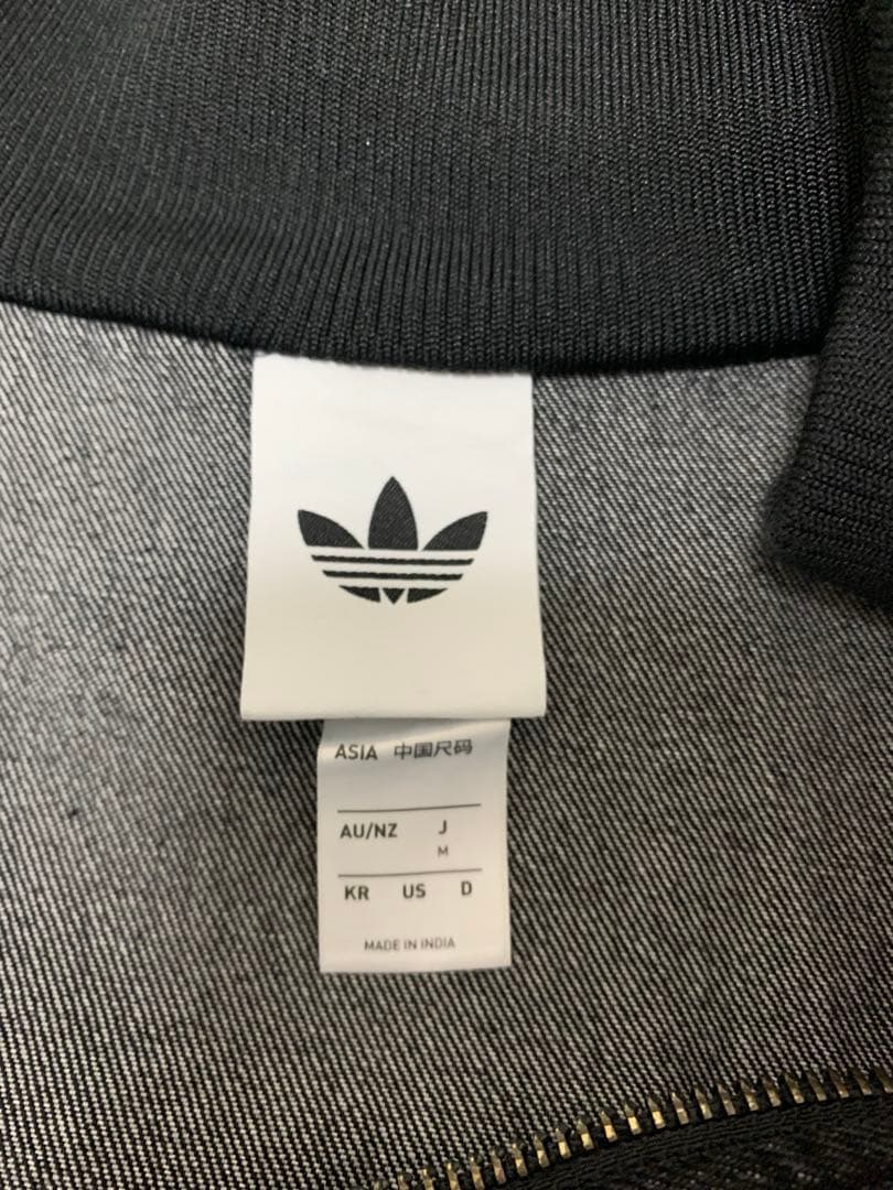 新品 アディダス アディカラー デニムジャケット ファイヤーバード トラック M