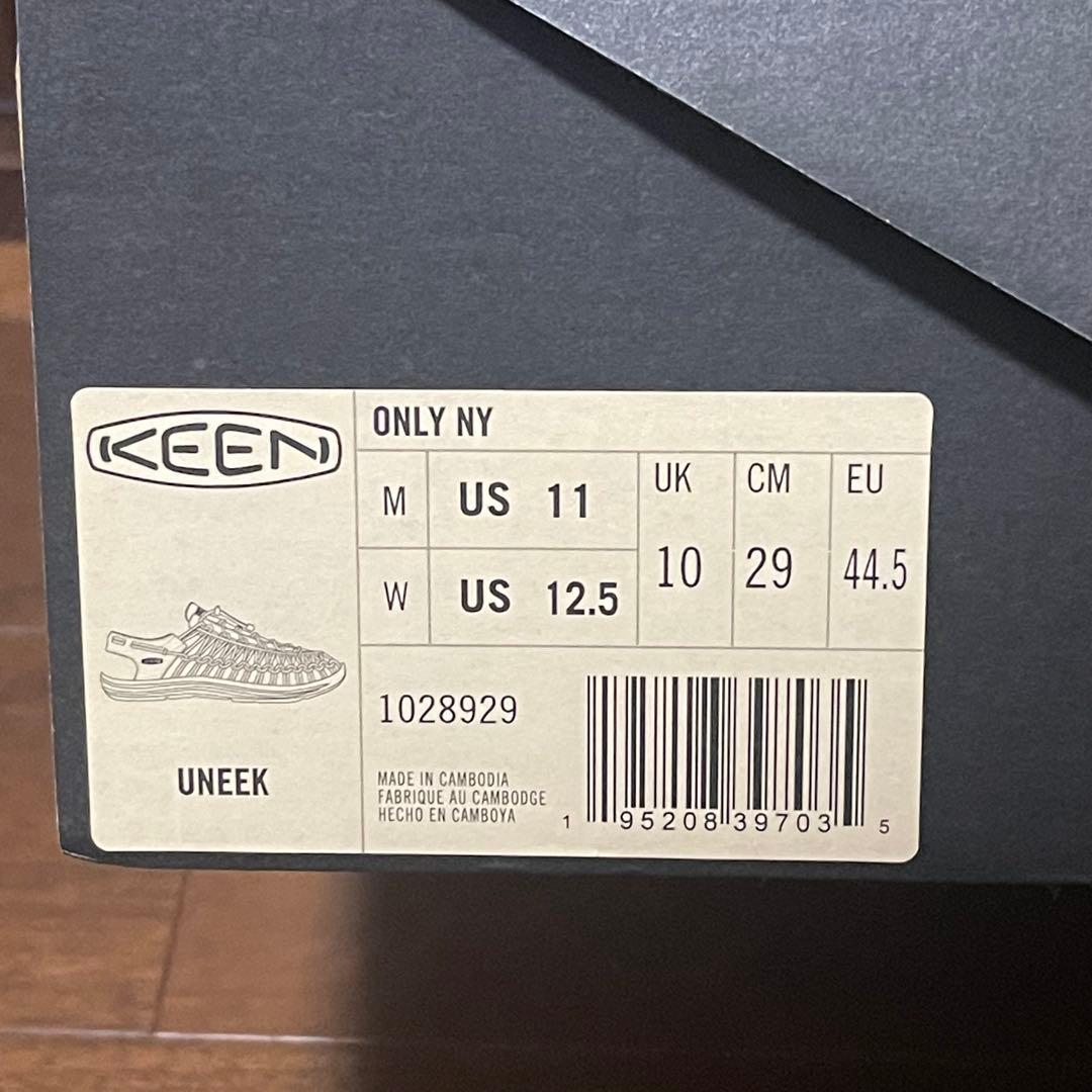 KEEN UNEEK only ny サンダル　29cm