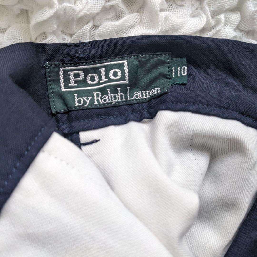 ラルフローレン 4点セットアップ 男の子 スーツ 金ボタン 七五三 　ウール