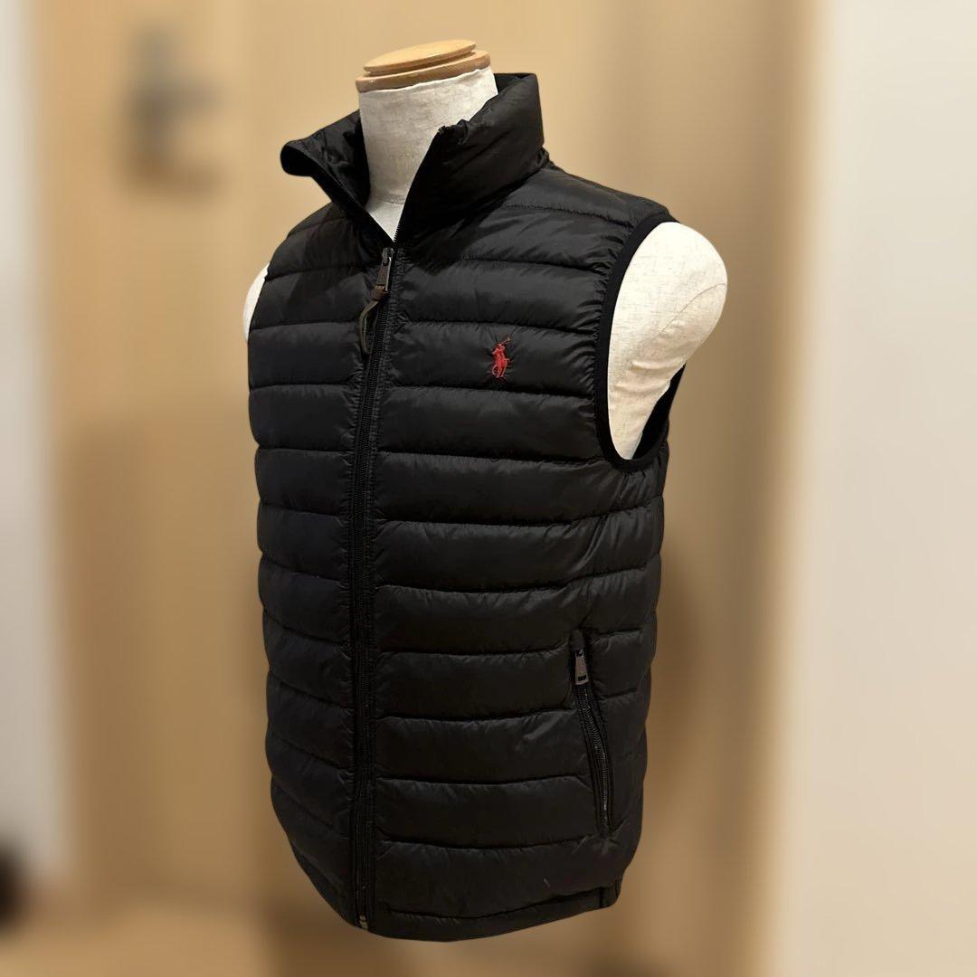 POLO RALPH LAUREN ダウンベスト XS ブラック　美品