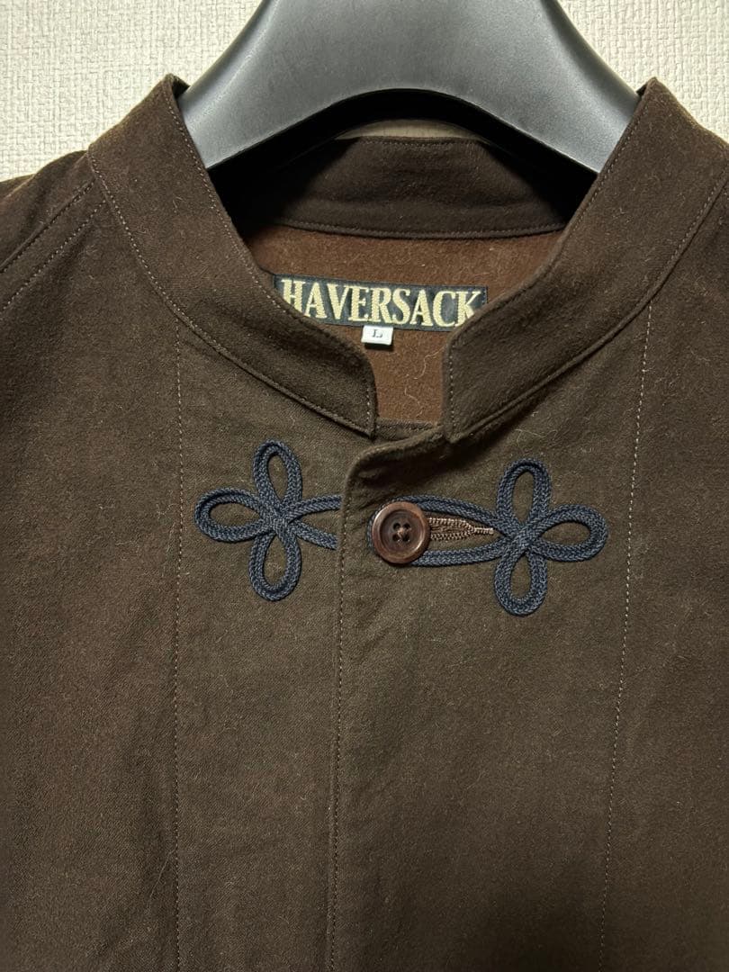 HAVERSACK スタンドカラースリーピングジャケット チャイナシャツ 未使用