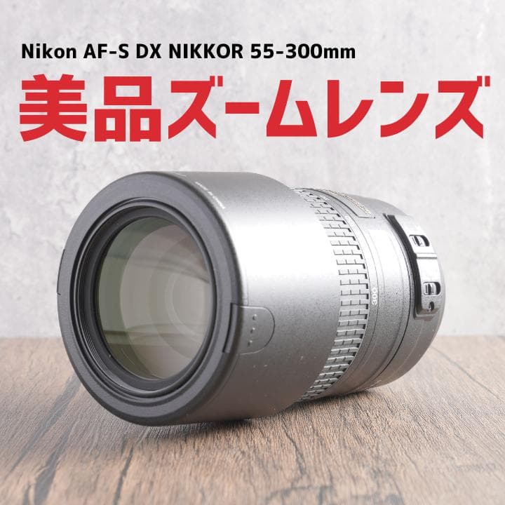 超美品✨スポーツに✨ニコン AF-S NIKKOR 55-300mm　725-2