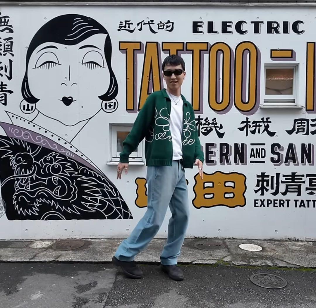 tattoo studio yamada オモシーチャンネル　コーデュロイパンツ