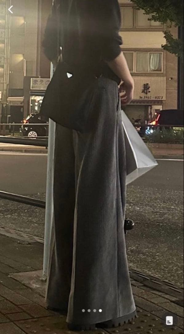 【新品】JOHN LAWRENCE SULLIVAN コーデュロイワイドパンツ