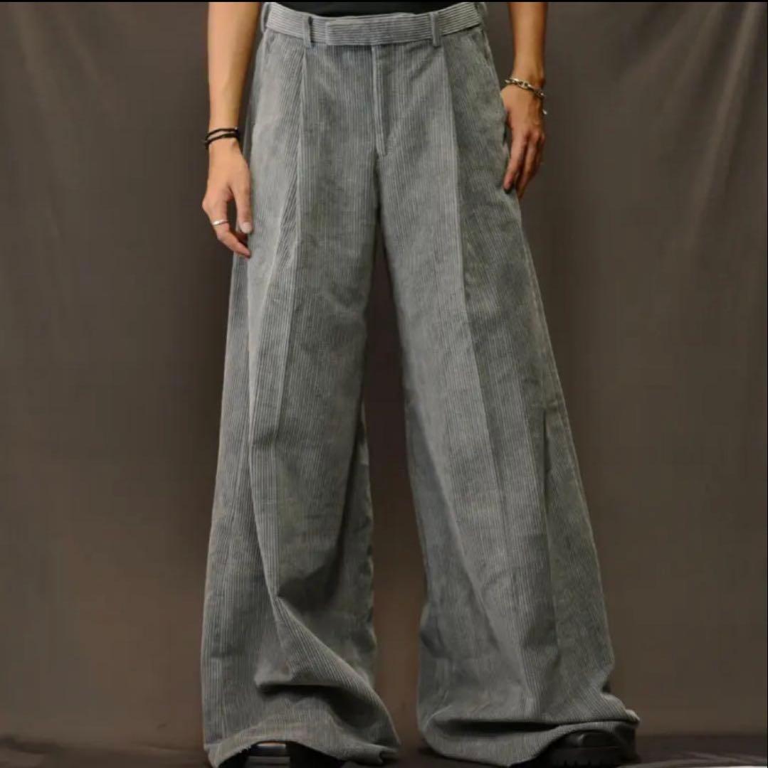 【新品】JOHN LAWRENCE SULLIVAN コーデュロイワイドパンツ