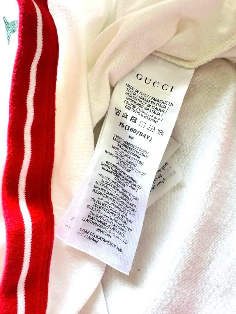 GUCCI アディダス コラボ 半袖Tシャツ レディース XS