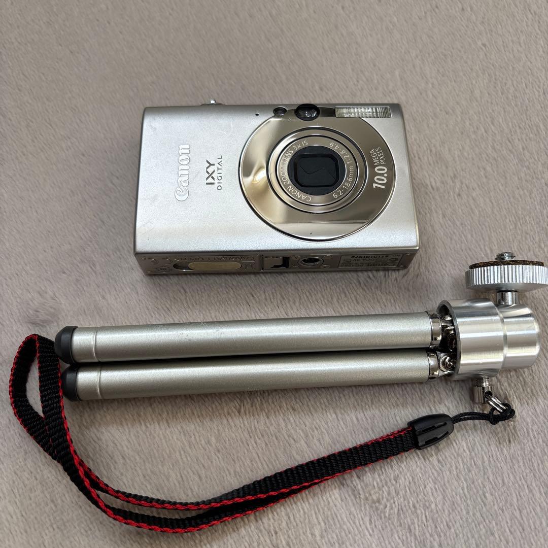 Canon IXY DIGITAL 25IS（ミニ三脚付属）