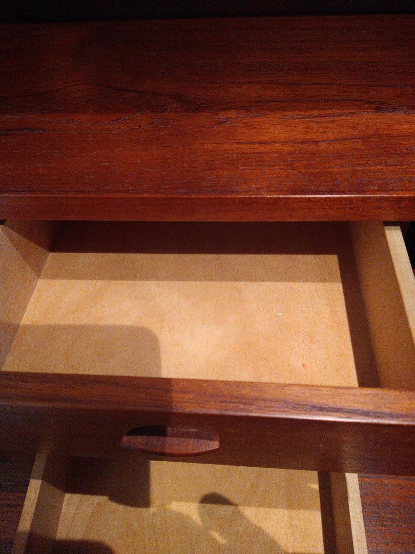 【美品】Johannes Sorth 蛇腹シェルフ チーク ヴィンテージシェルフ