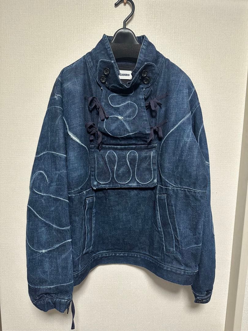 ジャケット・アウター kozaburo code denim monk jacket