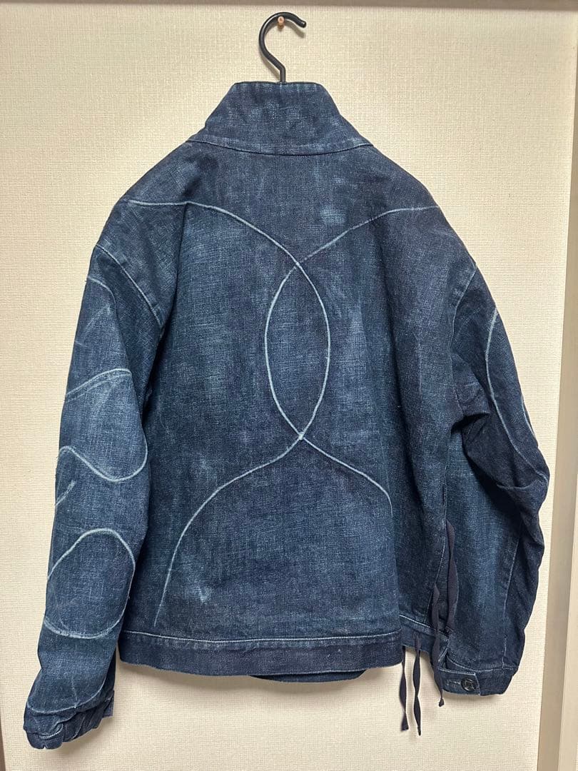 ジャケット・アウター kozaburo code denim monk jacket