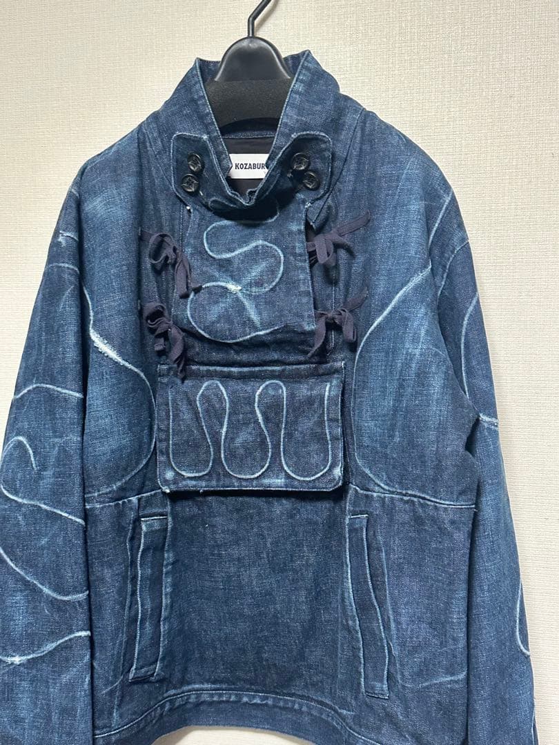 ジャケット・アウター kozaburo code denim monk jacket