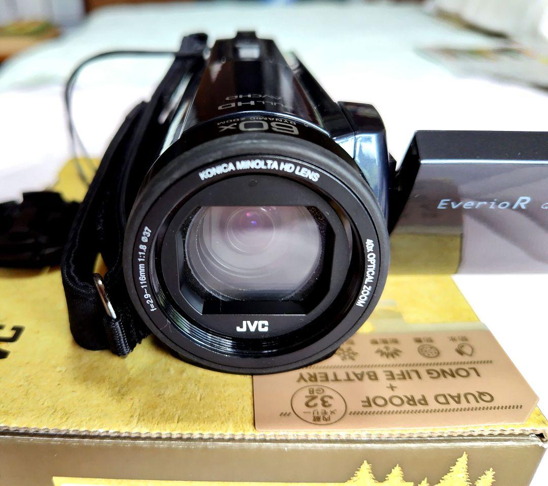 【美品】JVC ビデオカメラ EverioR と 専用バック の セット