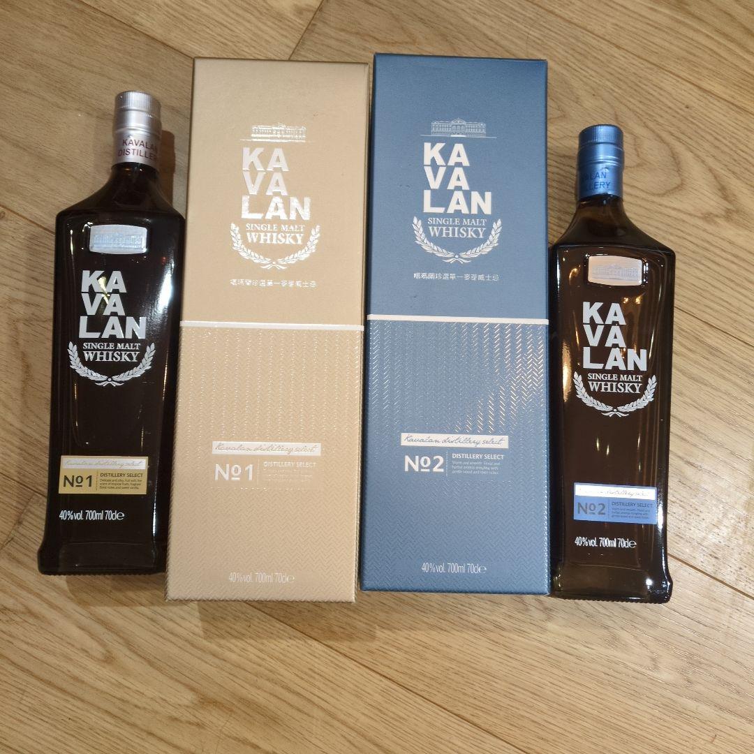 KAVALAN ディスティラリーセレクト No.1 & No.2 セット
