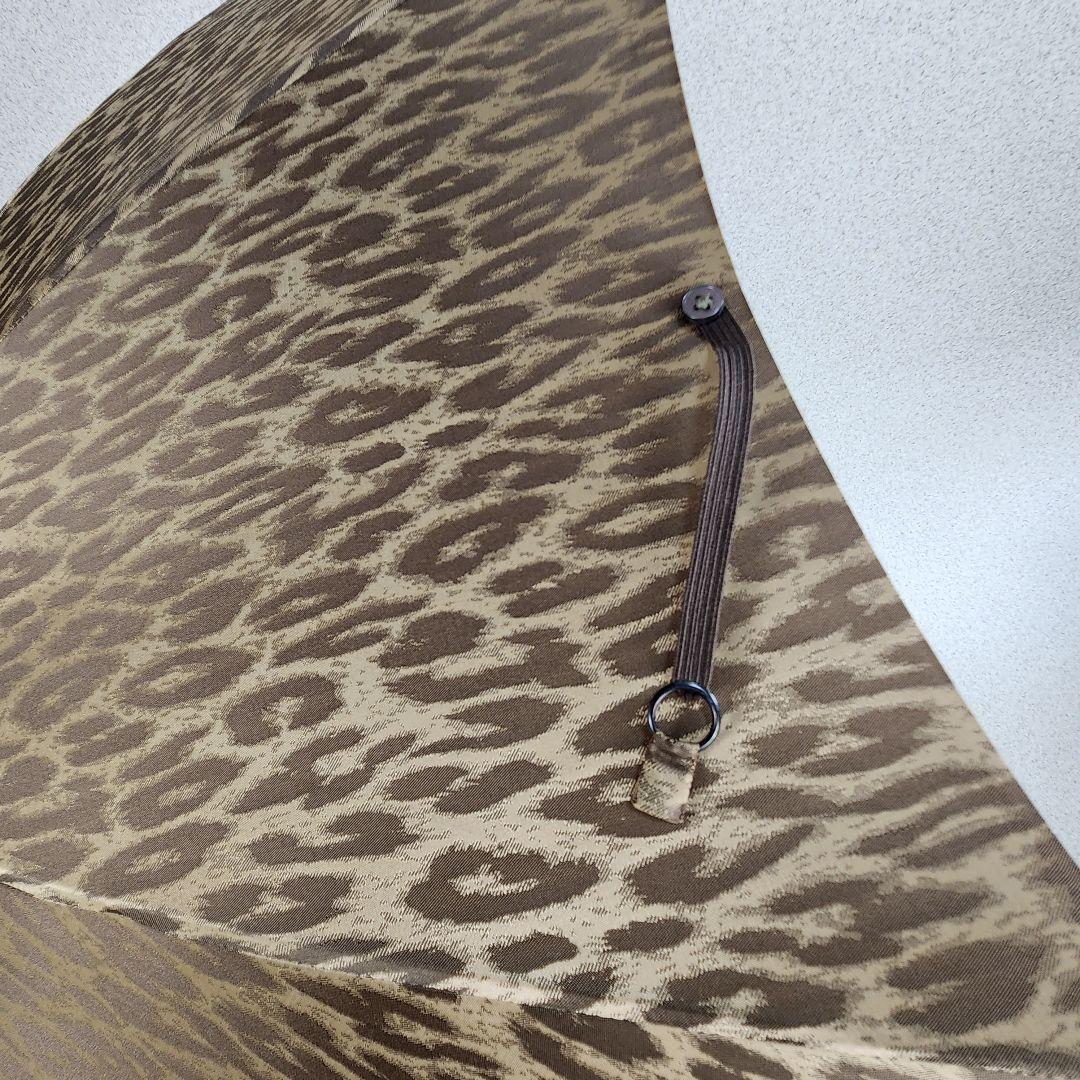 ⭐美品⭐フォックスアンブレラズ 長傘 レオパード 茶 タッセル