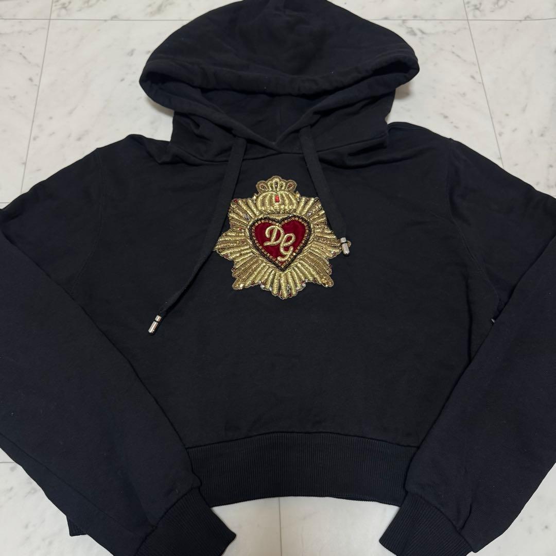 dolce&gabbana ドルチェ&ガッバーナ　刺繍　レディース　パーカー