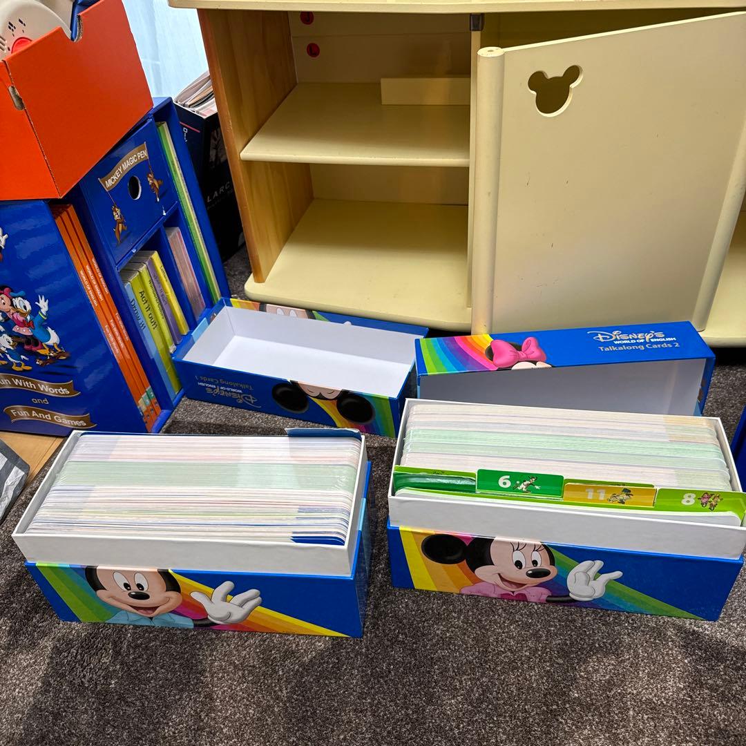 【未開封多数美品】ディズニー英語システムフルセット