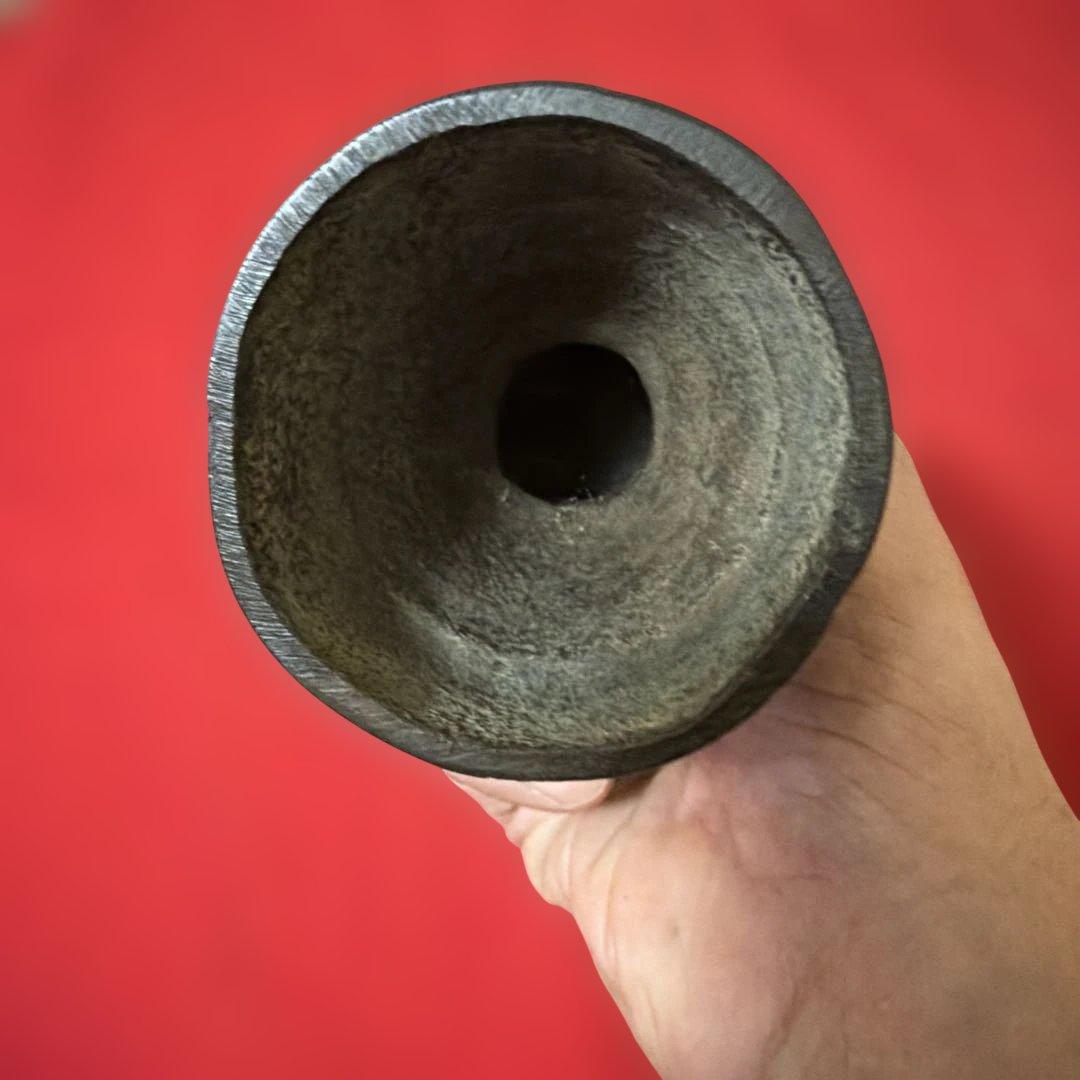 旧家蔵出し　寺院蔵出品　古銅製誕生仏像