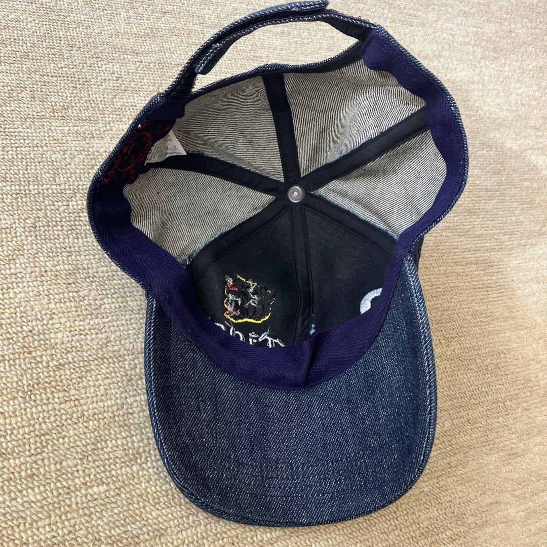 EVISU 阪神タイガース　デニムキャップ