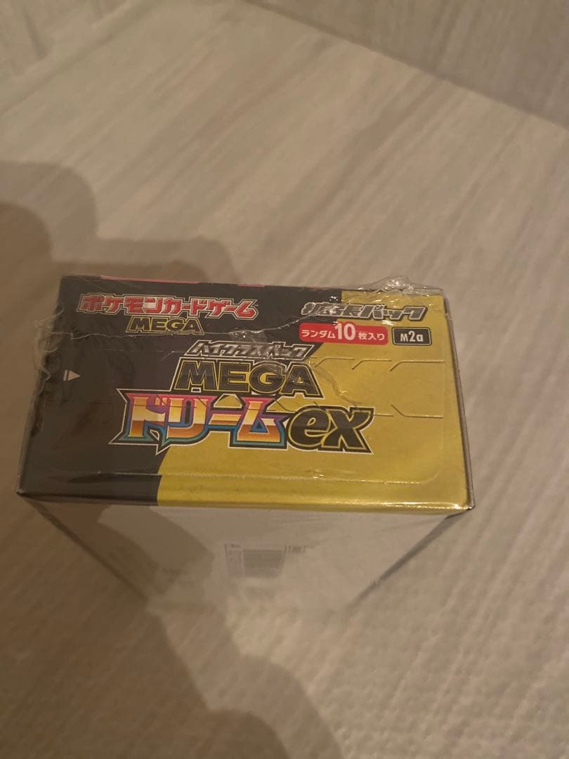 新品未開封 ポケモンカード MEGAドリームex シュリンク付き
