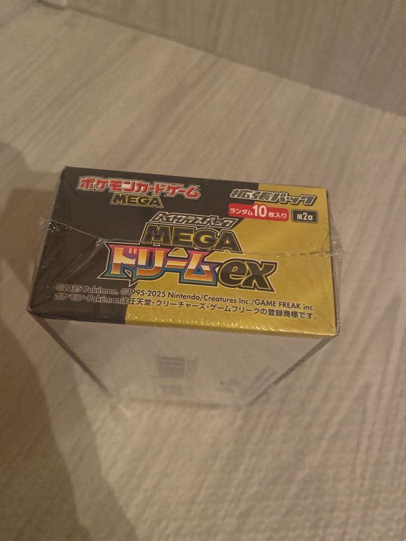 新品未開封 ポケモンカード MEGAドリームex シュリンク付き