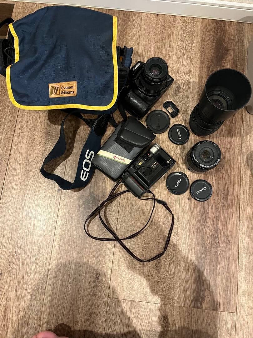 Canon EOS 1000s レンズセット キョーセラ　TD フィルムカメラ