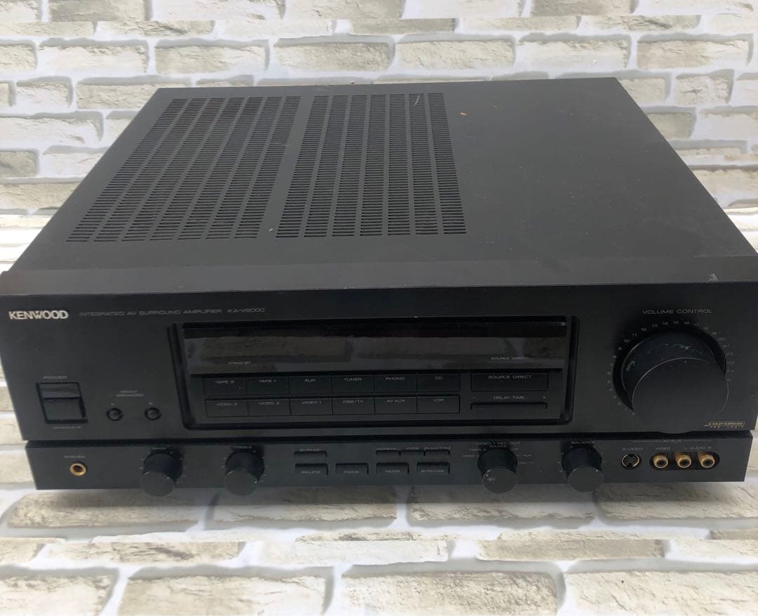 KENWOOD/KA-V6000/サラウンドアンプ通電のみ(A90)