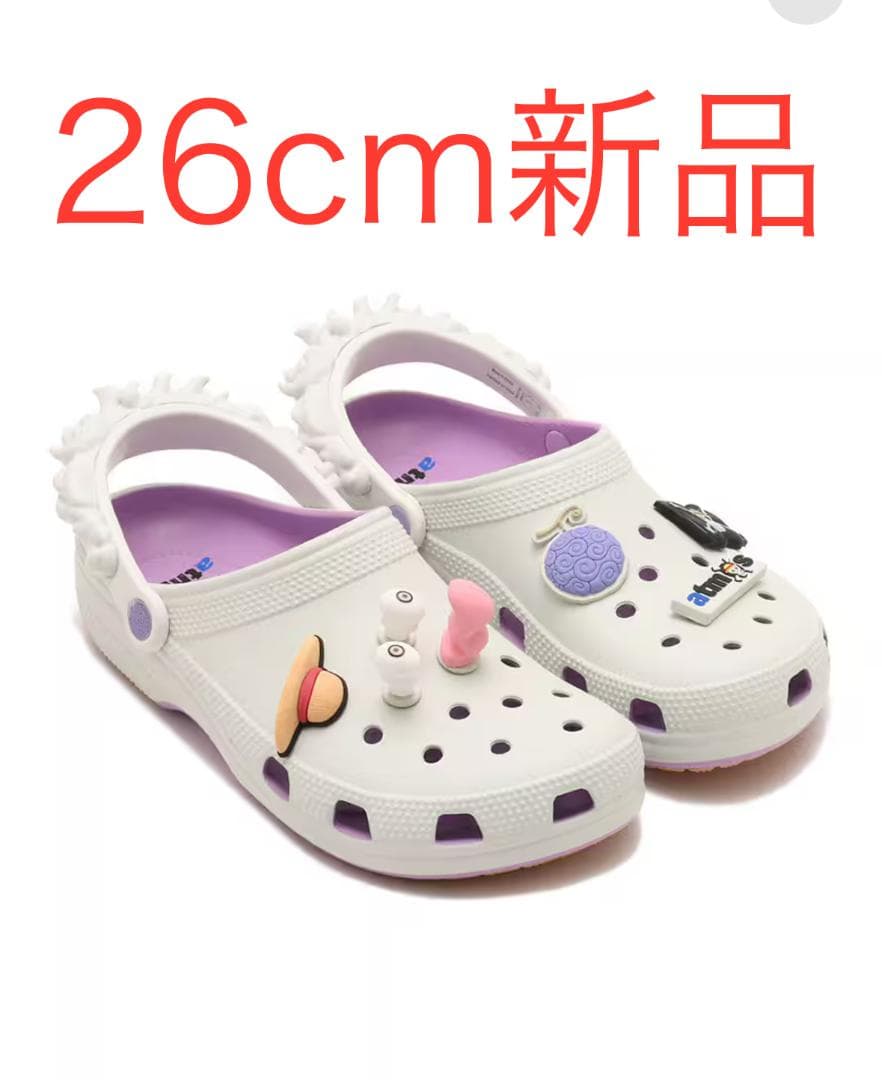 靴 ONE PIECE x atmos x Crocs LUFFY/GEAR 5